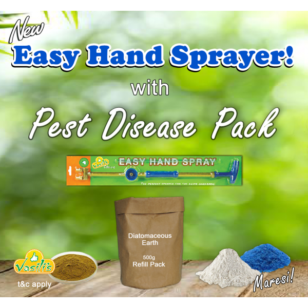 Easy Hand Sprayer w PEST & DISEASE PACK